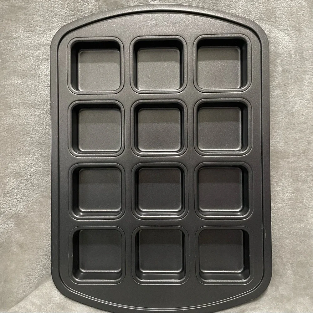 Pampered Chef Brownie Bite & Waffle Stick Pans Set Nonstick Bakeware Lot
